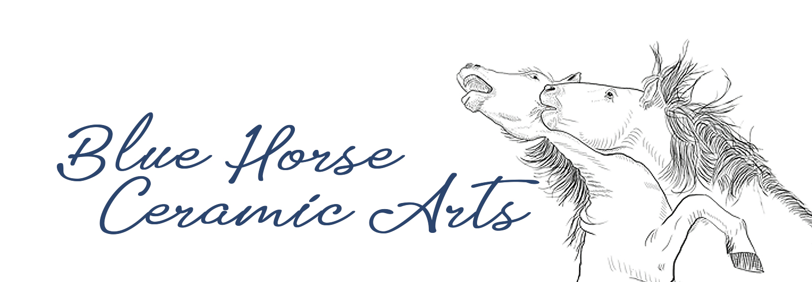 Blue Horse Ceramic Arts logo